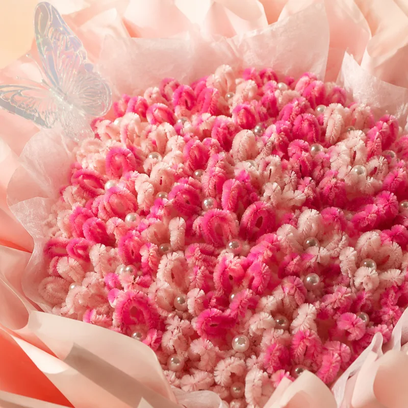 Daisy Pink Bouquet view 2