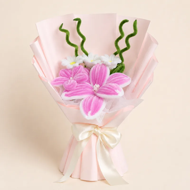 Purple Charm Bouquet view 3