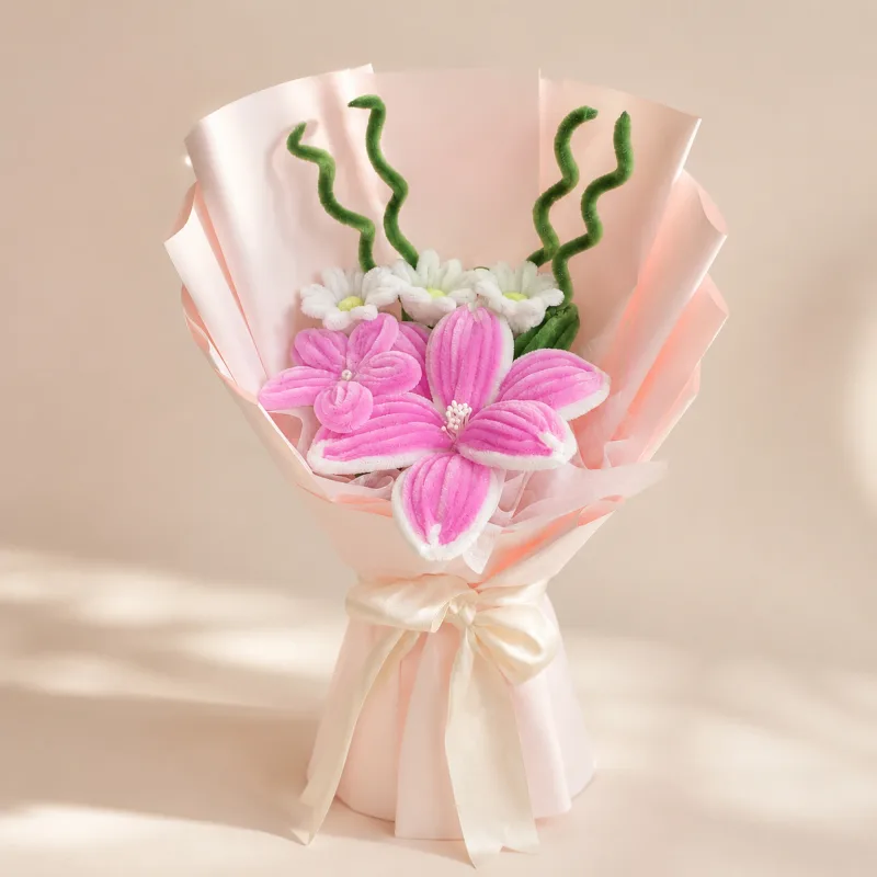 Purple Charm Bouquet view 4
