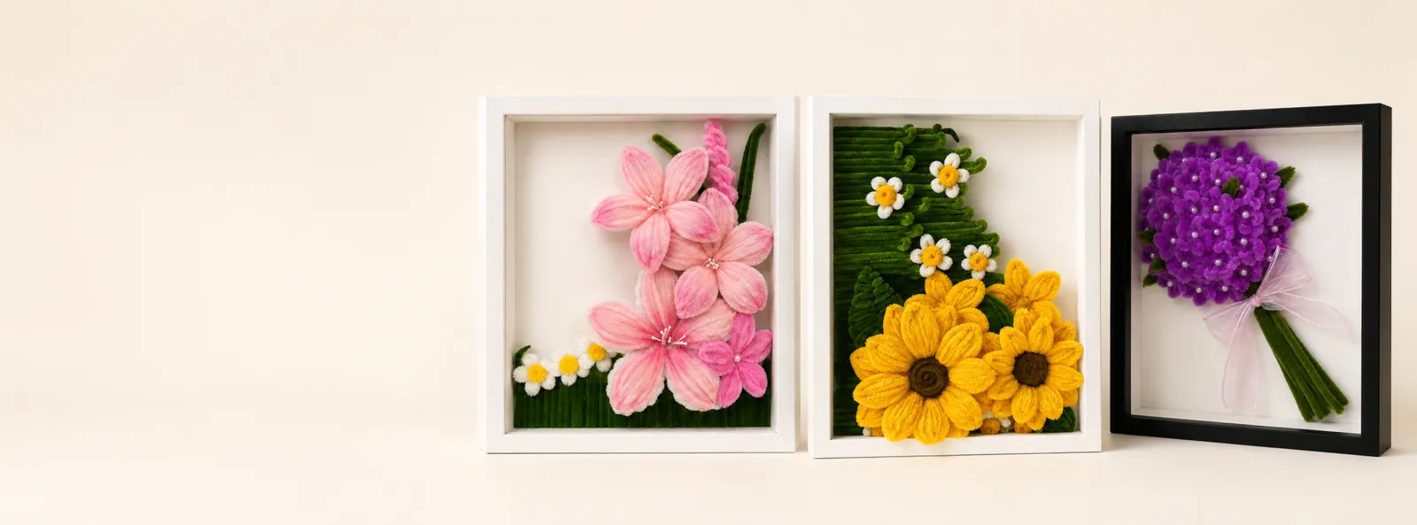 Bloom Frames — handmade everlasting flowers by LEAP